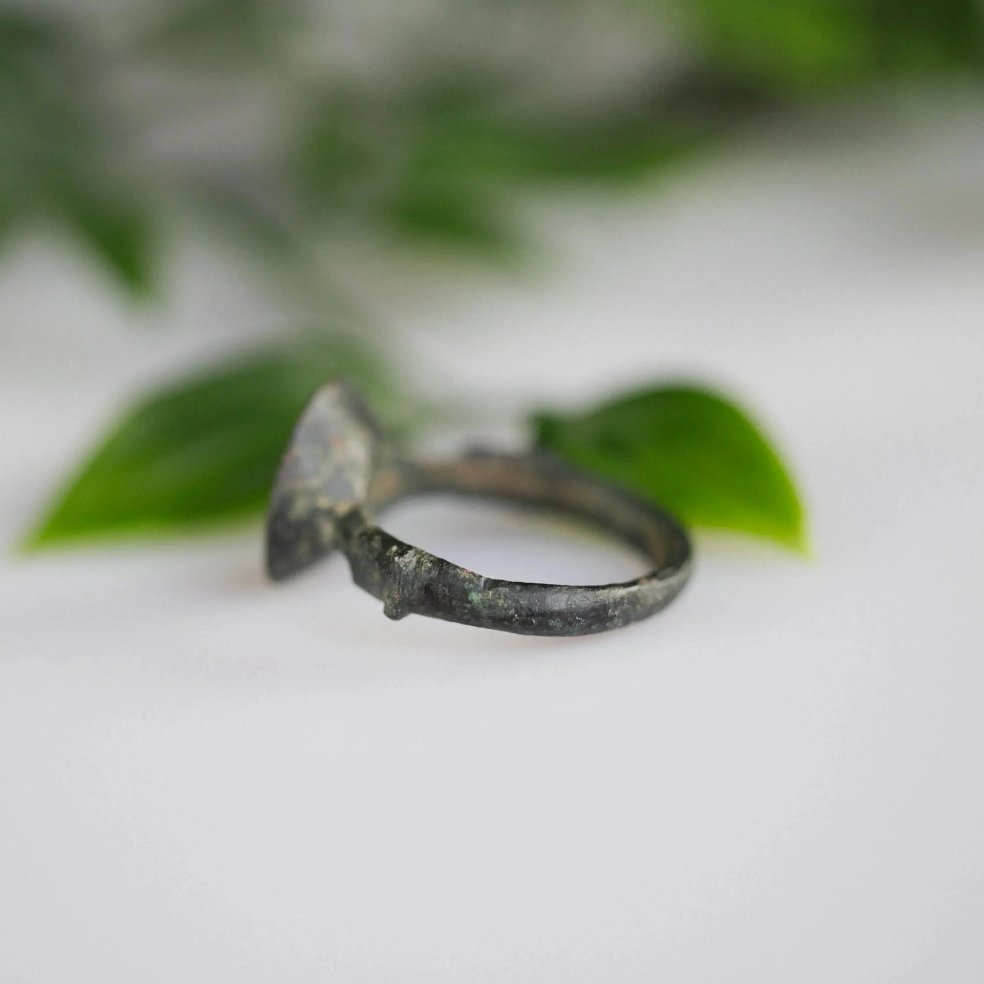 ‘Aidan’ - Celtic Bronze Ring (3rd–1st C. BC) EU 57 / US 8 Aurora Antiqua