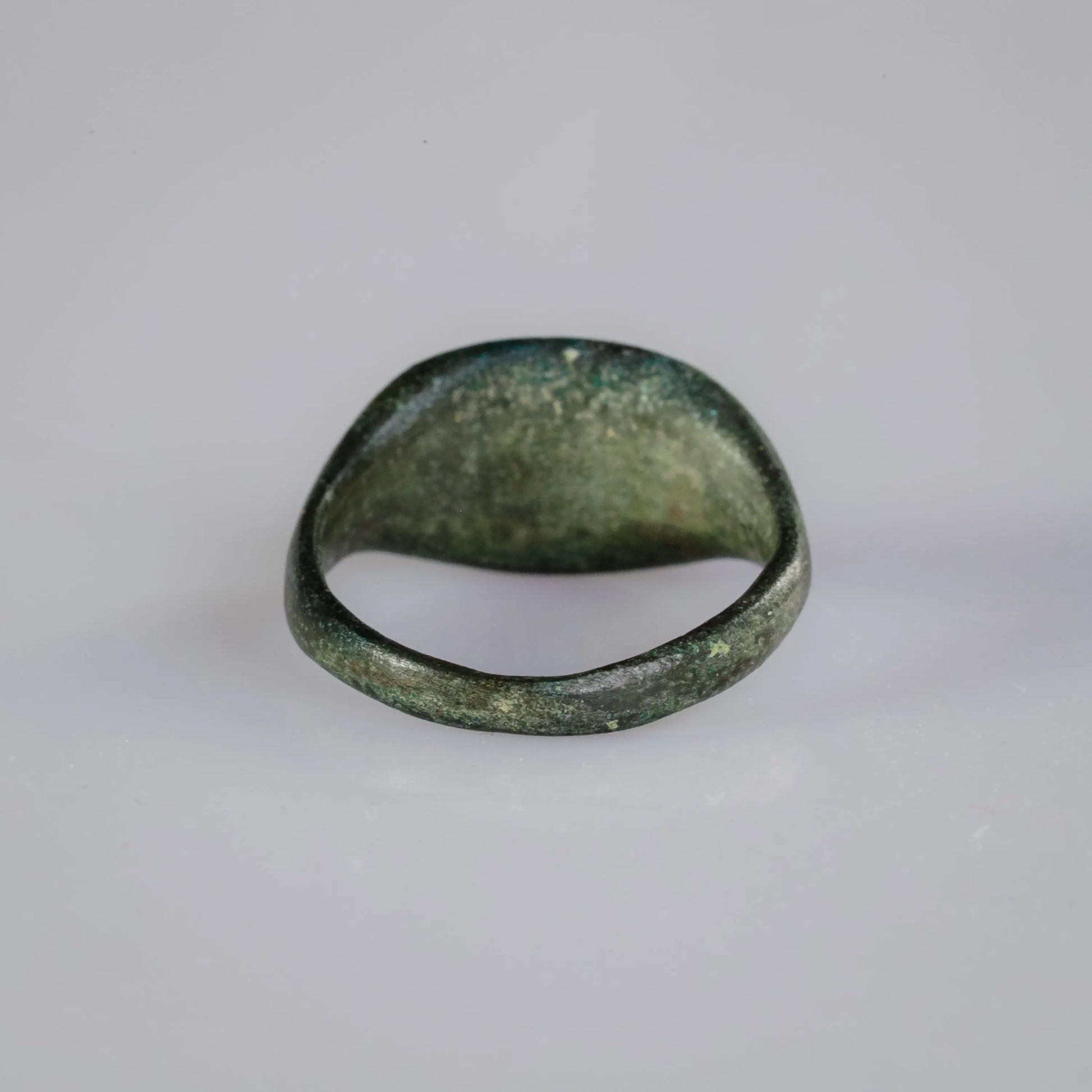 ‘Sylvanus’ – Roman Bronze Ring with Engraved Faun (1st–3rd Century AD) EU 50.5 / US 5.5 Aurora Antiqua