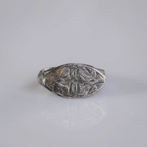 “Raimundus” – Medieval Silver Seal Ring (11th–13th Century AD) – EU 50 / US 5.25 Aurora Antiqua