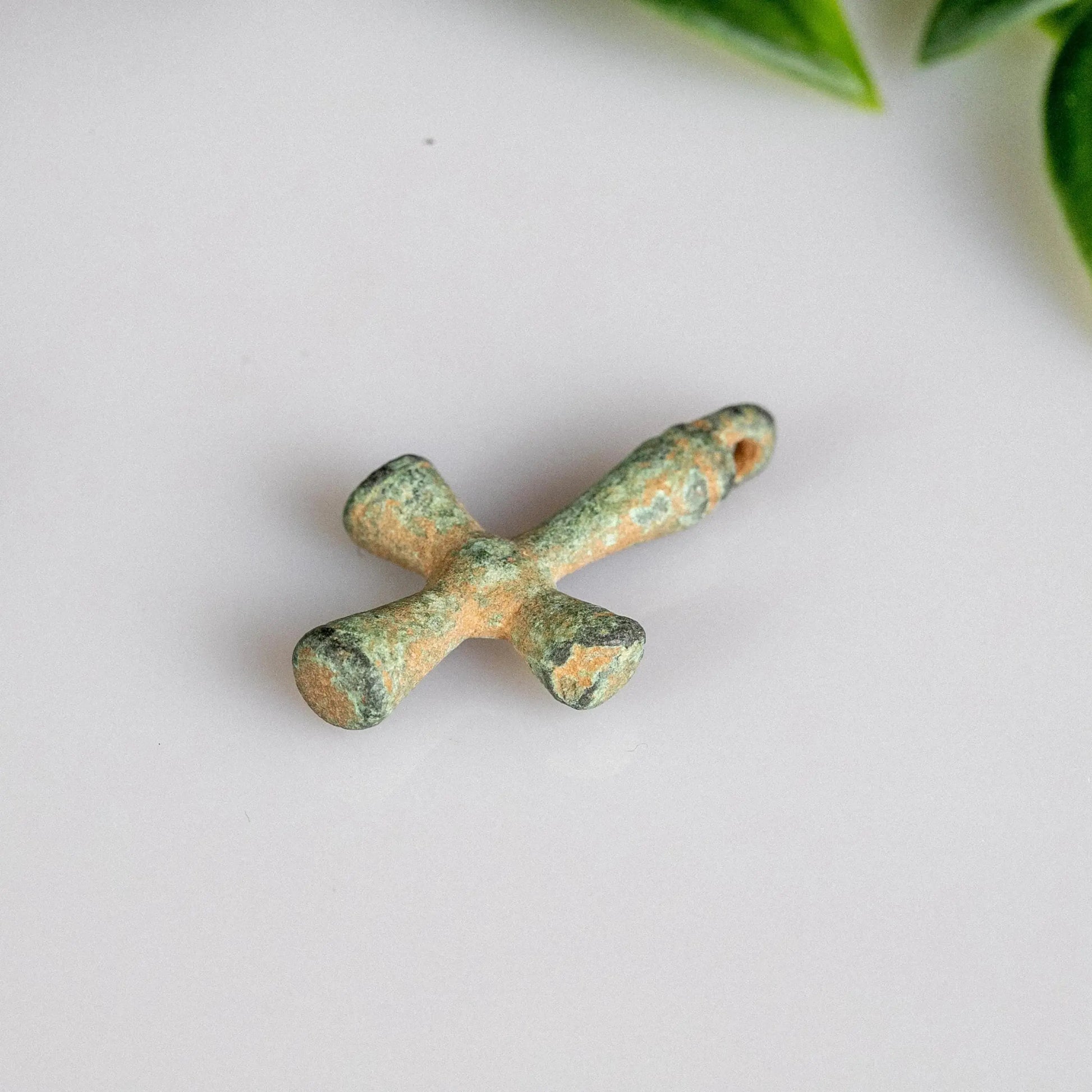 'Orbis' - Medieval Crusader Era Bronze Cross  (10th–14th CE) Aurora Antiqua