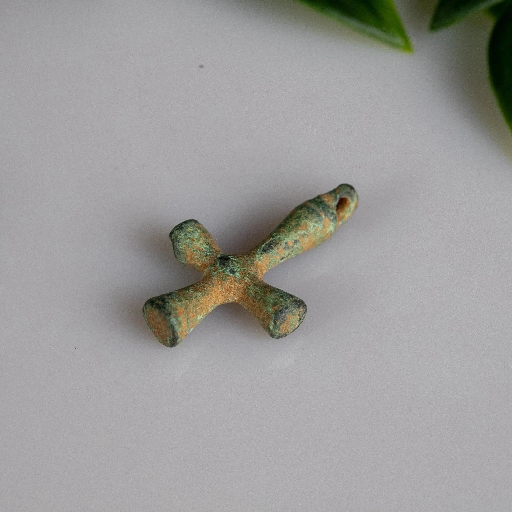 'Orbis' - Medieval Crusader Era Bronze Cross  (10th–14th CE) Aurora Antiqua