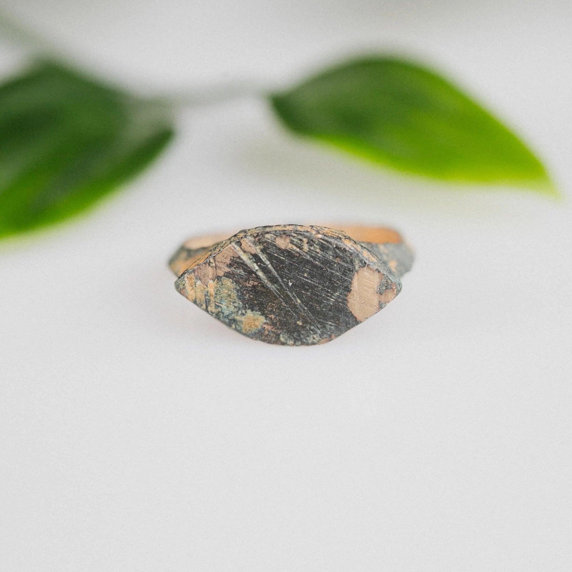 'Alinor' - Medieval Bronze Ring (12th–16th C. CE) EU 47 / US 4 Aurora Antiqua