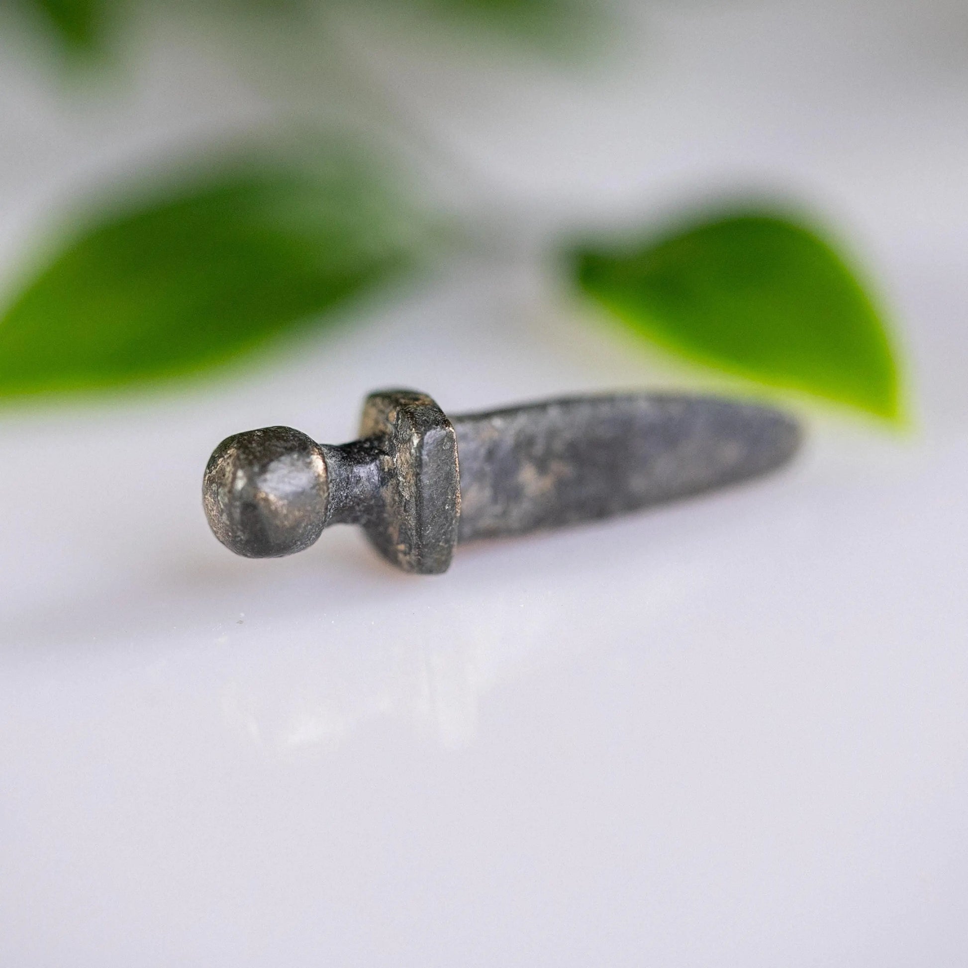 ‘Virtus’ - Roman Bronze Gladius Amulet (1st–3rd C. CE), Aurora Antiqua