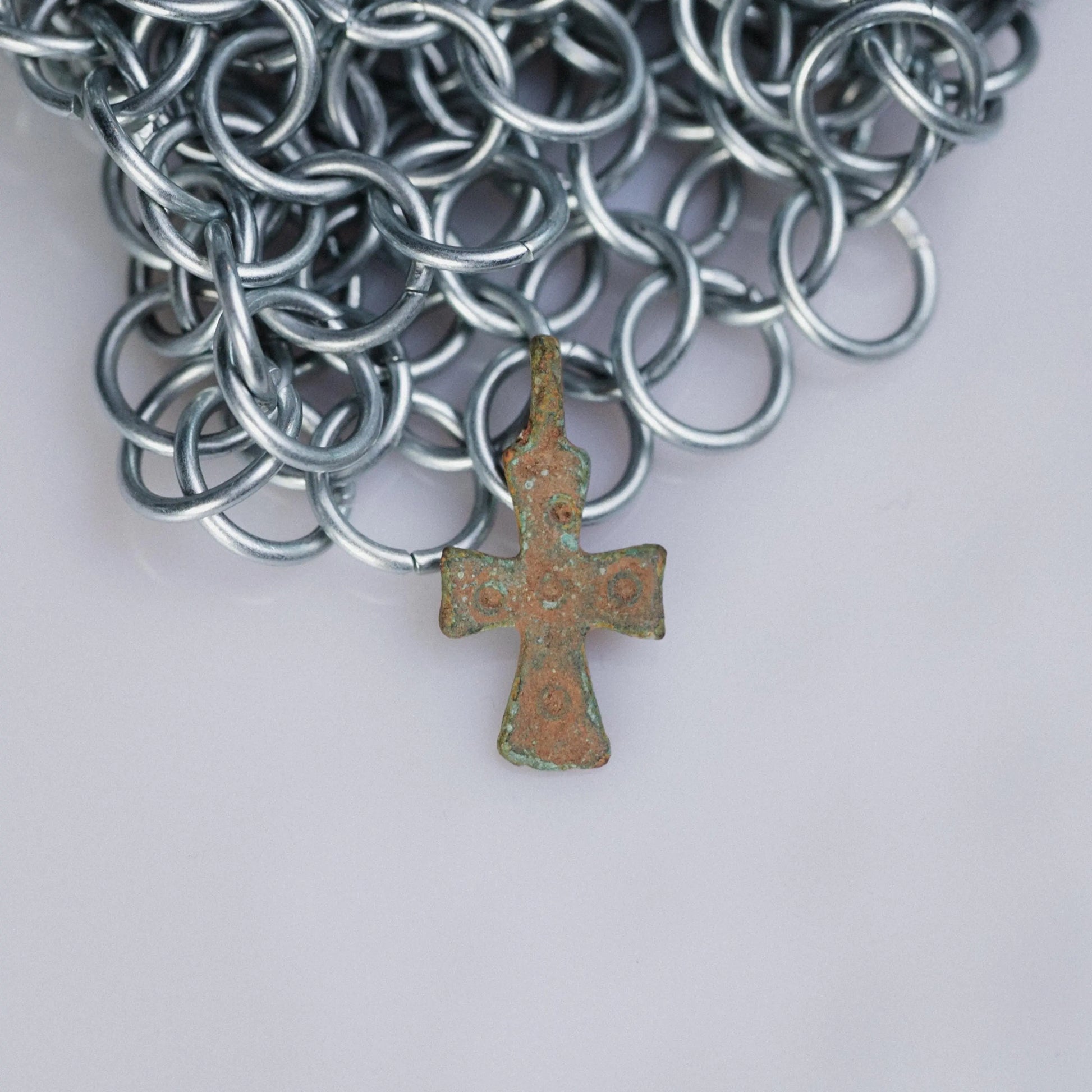 ‘Crux Quintia’ - Medieval Bronze Cross (11th–14th C. CE) Aurora Antiqua