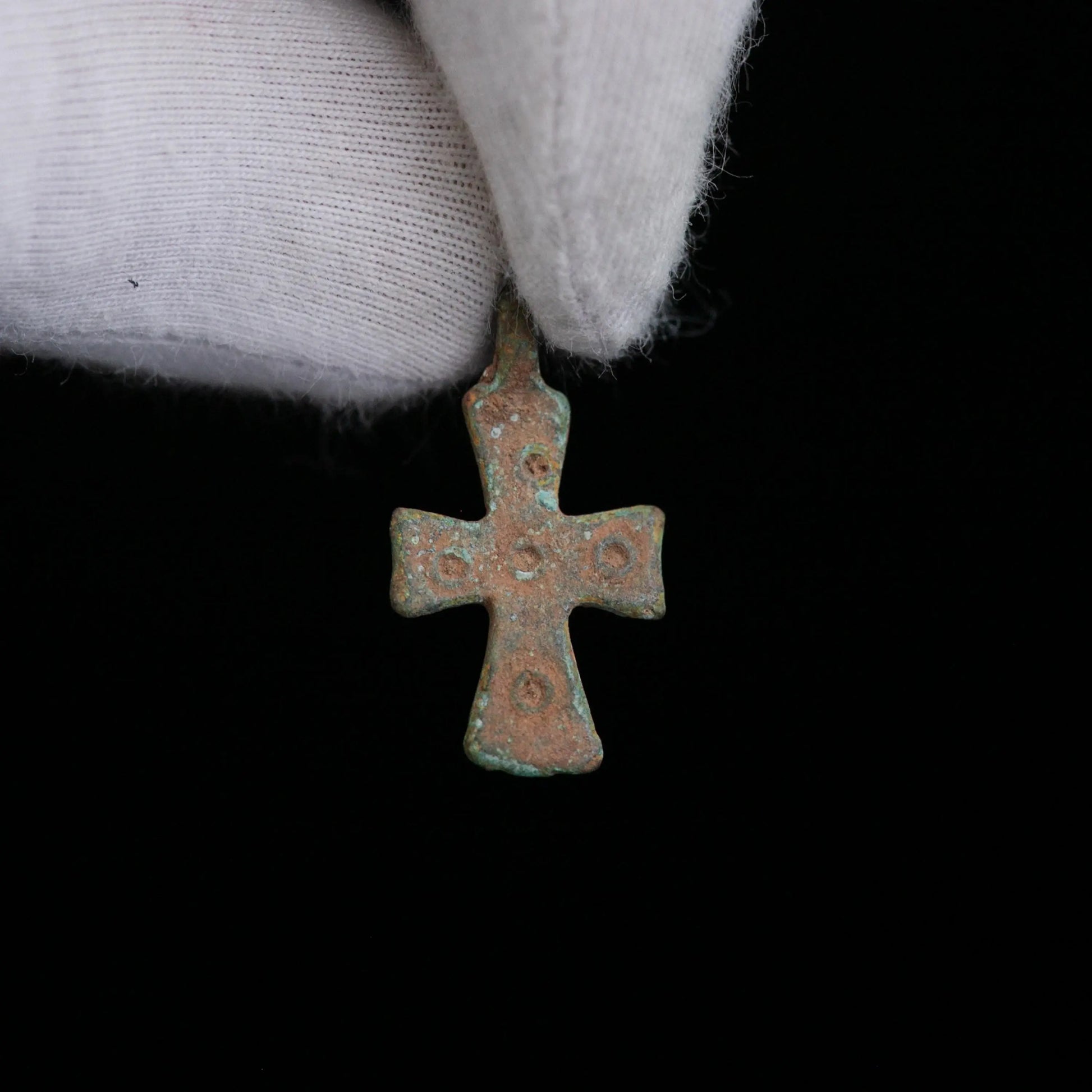 ‘Crux Quintia’ - Medieval Bronze Cross (11th–14th C. CE) Aurora Antiqua