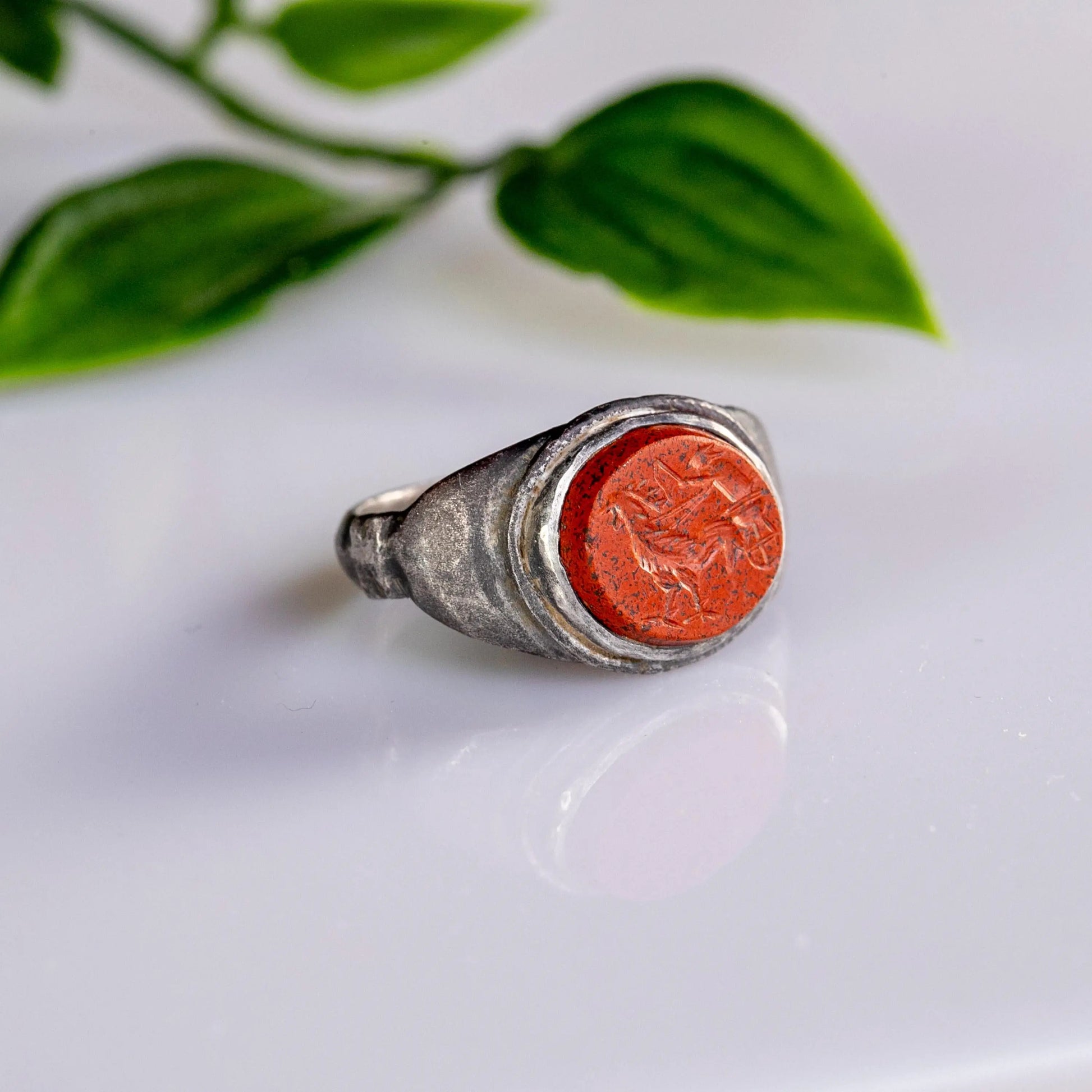 'Auriga' - Roman Silver Ring (1st–3rd CE)  EU 57 / US 7.5 Aurora Antiqua