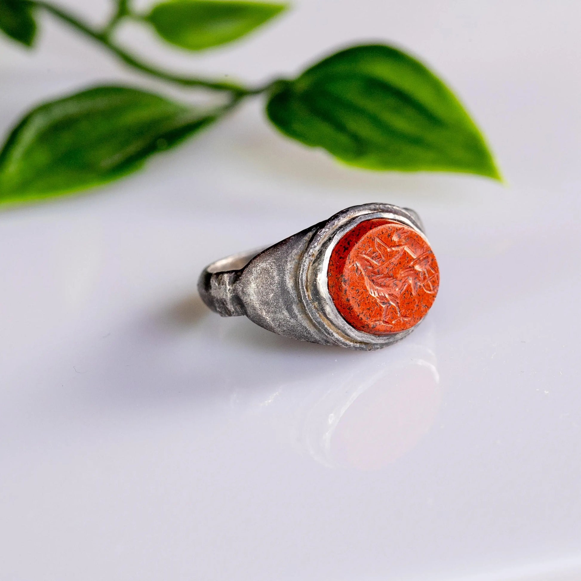 'Auriga' - Roman Silver Ring (1st–3rd CE)  EU 57 / US 7.5 Aurora Antiqua