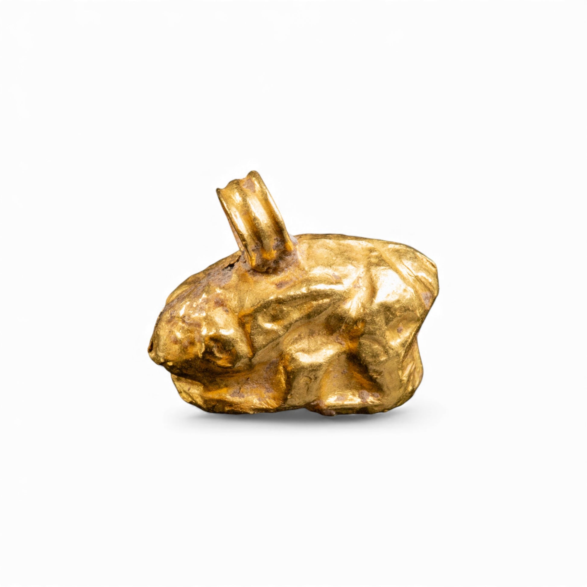 Roman High Karat Gold Rabbit Pendant – “Leporis” (3rd–4th c. AD) Aurora Antiqua