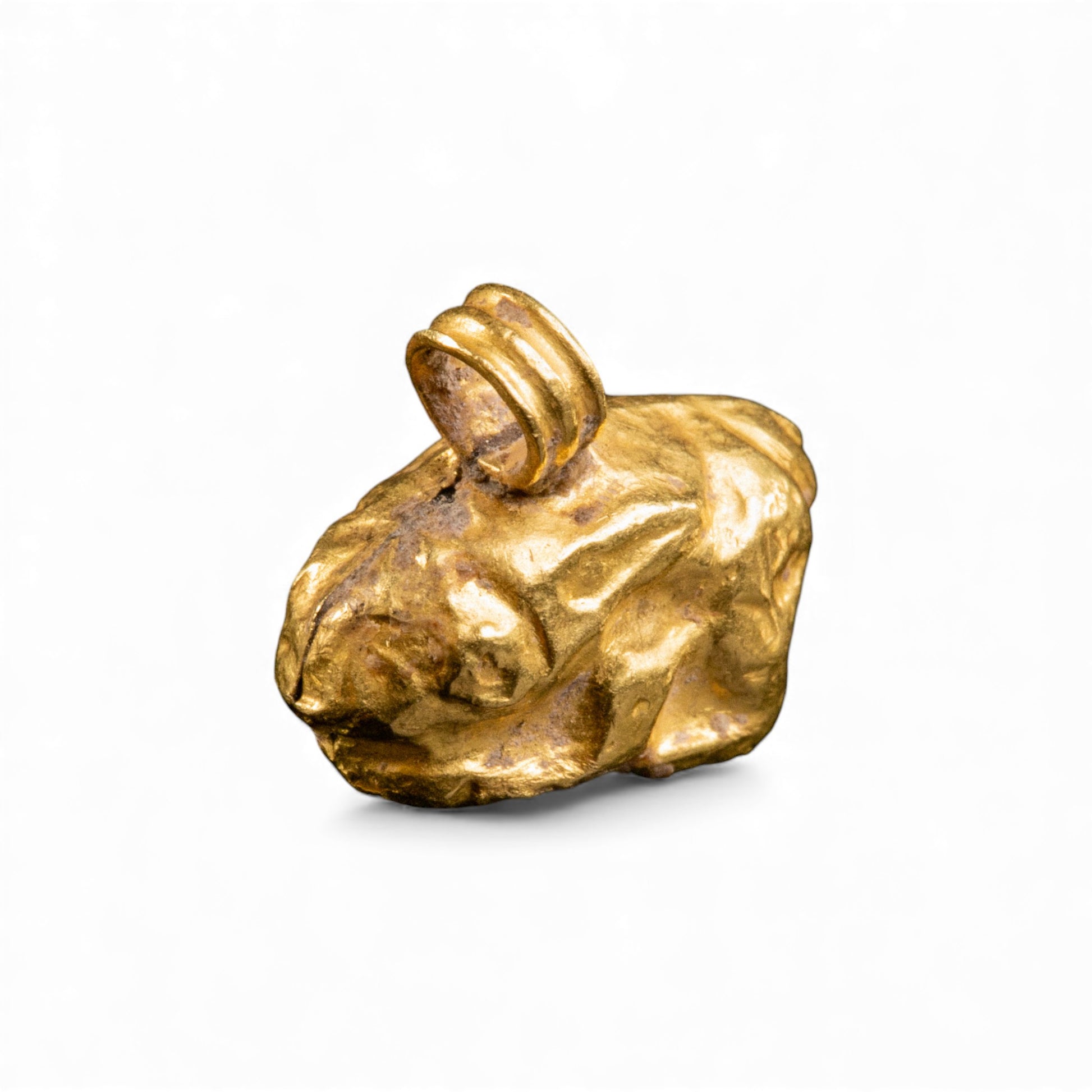 Roman High Karat Gold Rabbit Pendant – “Leporis” (3rd–4th c. AD) Aurora Antiqua