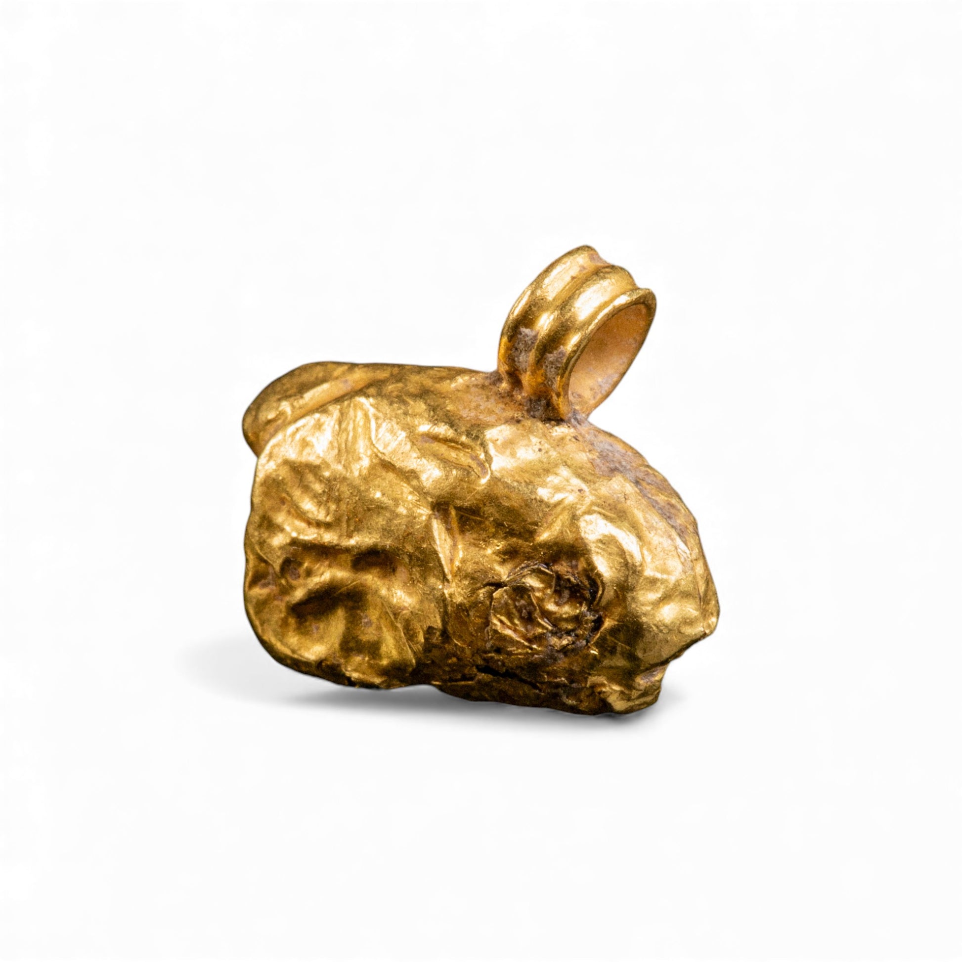 Roman High Karat Gold Rabbit Pendant – “Leporis” (3rd–4th c. AD) Aurora Antiqua