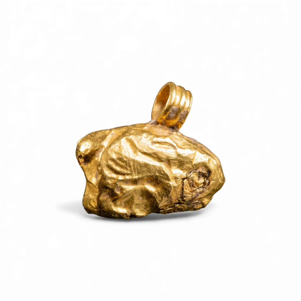 Roman High Karat Gold Rabbit Pendant – “Leporis” (3rd–4th c. AD) Aurora Antiqua