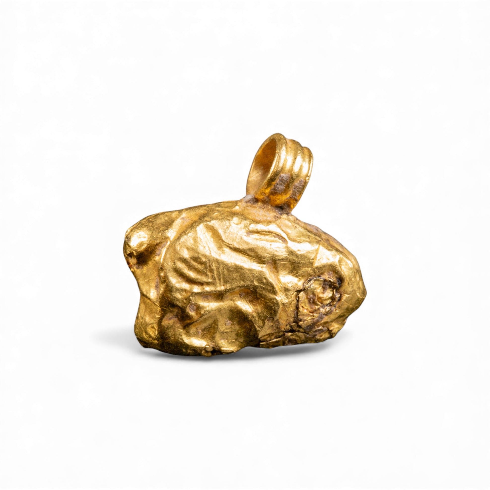 Roman High Karat Gold Rabbit Pendant – “Leporis” (3rd–4th c. AD) Aurora Antiqua