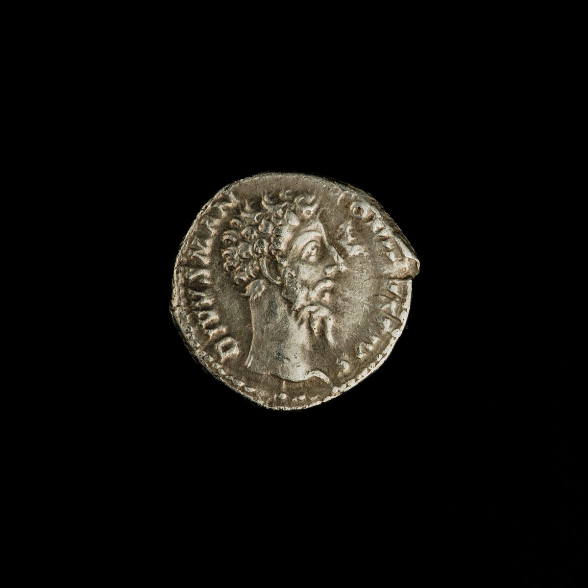 Roman Silver Denarius 'Divus Marcus Aurelius (under Commodus)' (AD 180)