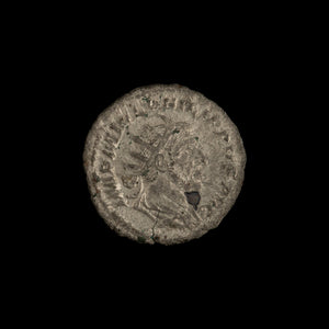 Obverse of Roman silver antoninianus of Philip II, legend IMP M IVL PHILIPPVS AVG, radiate or laureate bust right.