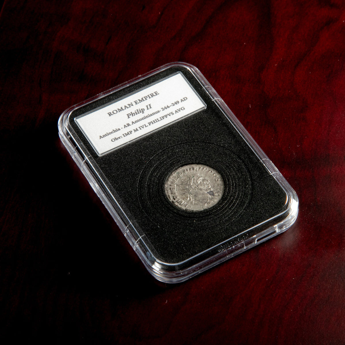 Roman Billon Antoninianus 'Philip II' (244-249 CE, RIC IV Philip I 240)