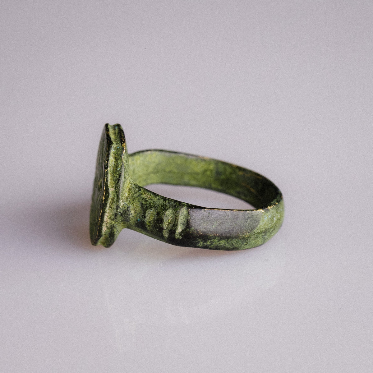 Medieval Signet Ring 'Wolfram' (13th-15th c. AD) EU 50/US 5.25