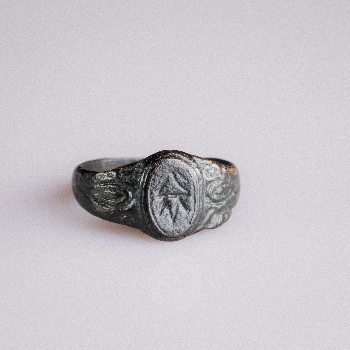 Post-Medieval Bronze Ring 'Sigillum' (16th-17th c. AD) EU 57/US 8