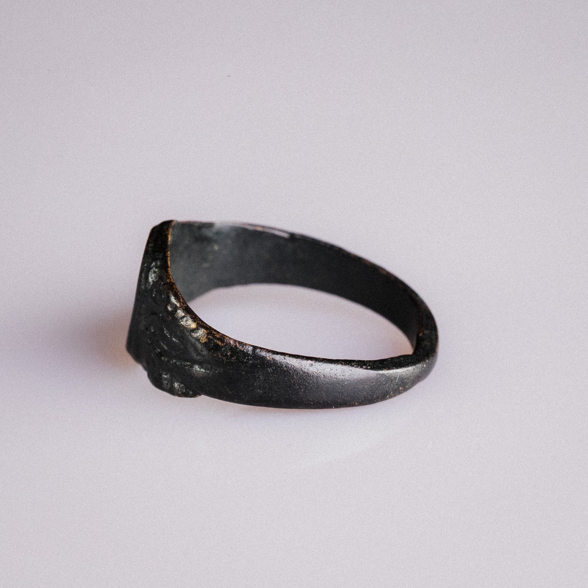 Post-Medieval Bronze Ring 'Sigillum' (16th-17th c. AD) EU 57/US 8
