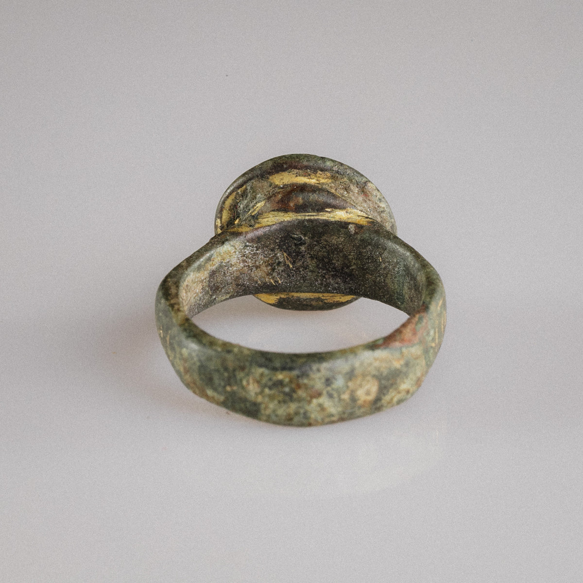 Byzantine Bronze Ring 'Stephanos' (5th-7th c. AD) EU 51/US 5.75