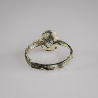Early Byzantine Bronze Marriage Ring with Facing Couple – 'Eudokia' (6th–9th century AD) — view 4
