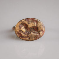 Roman Bronze Ring with Engraved Running Feline – 'Panthera' (2nd–3rd century AD)