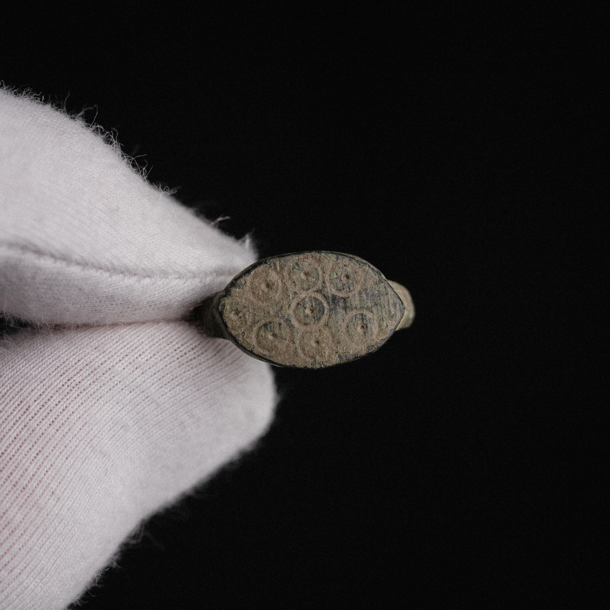 'Numerius Secundus' - Roman Bronze Ring (3rd–5th c. CE) EU 57 / US 8