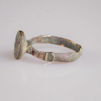 'Zahir' - Islamic Bronze Ring (10th–14th c. CE) EU 59 / US 8,75