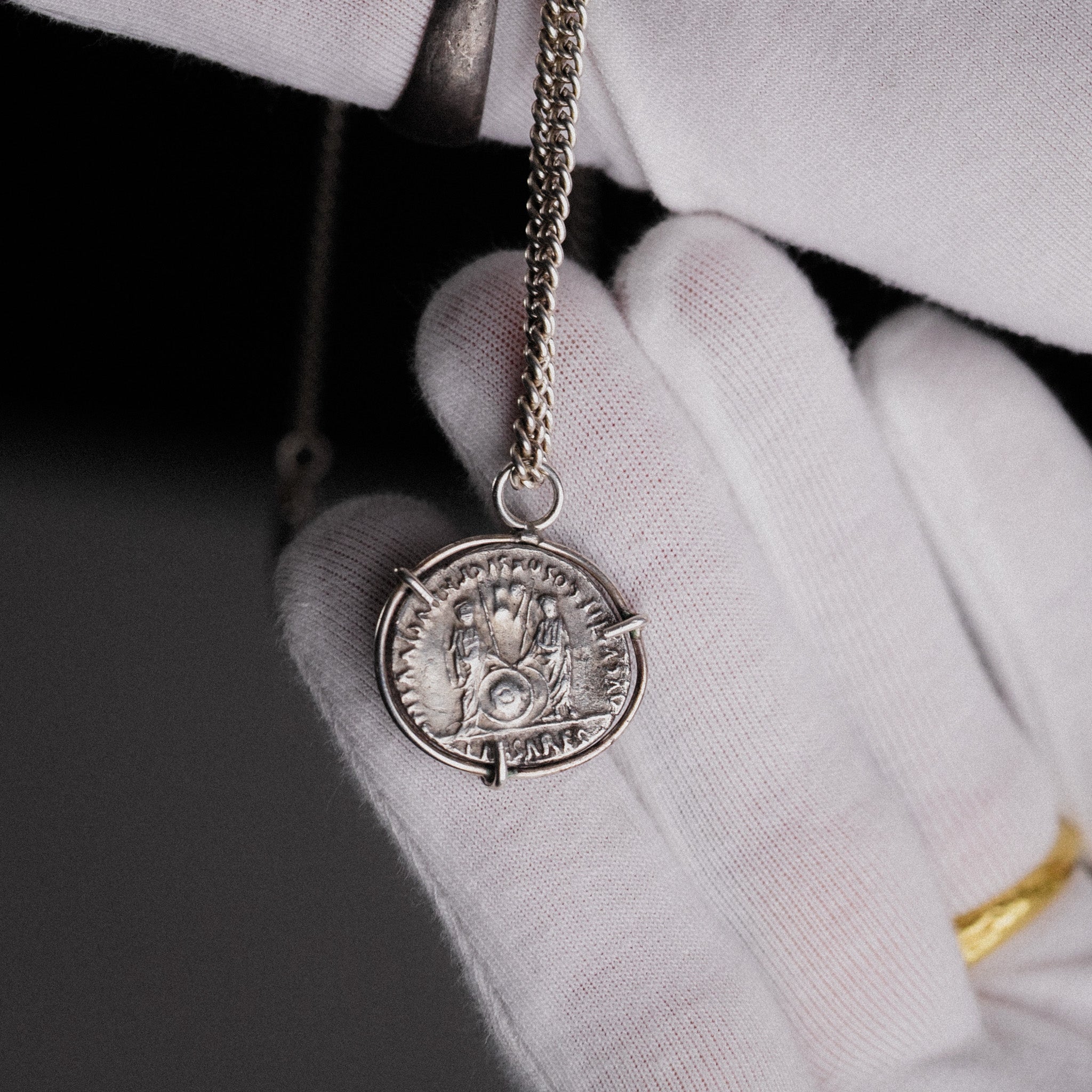 925 Silver Chain with Pendant Mount | Aurora Antiqua