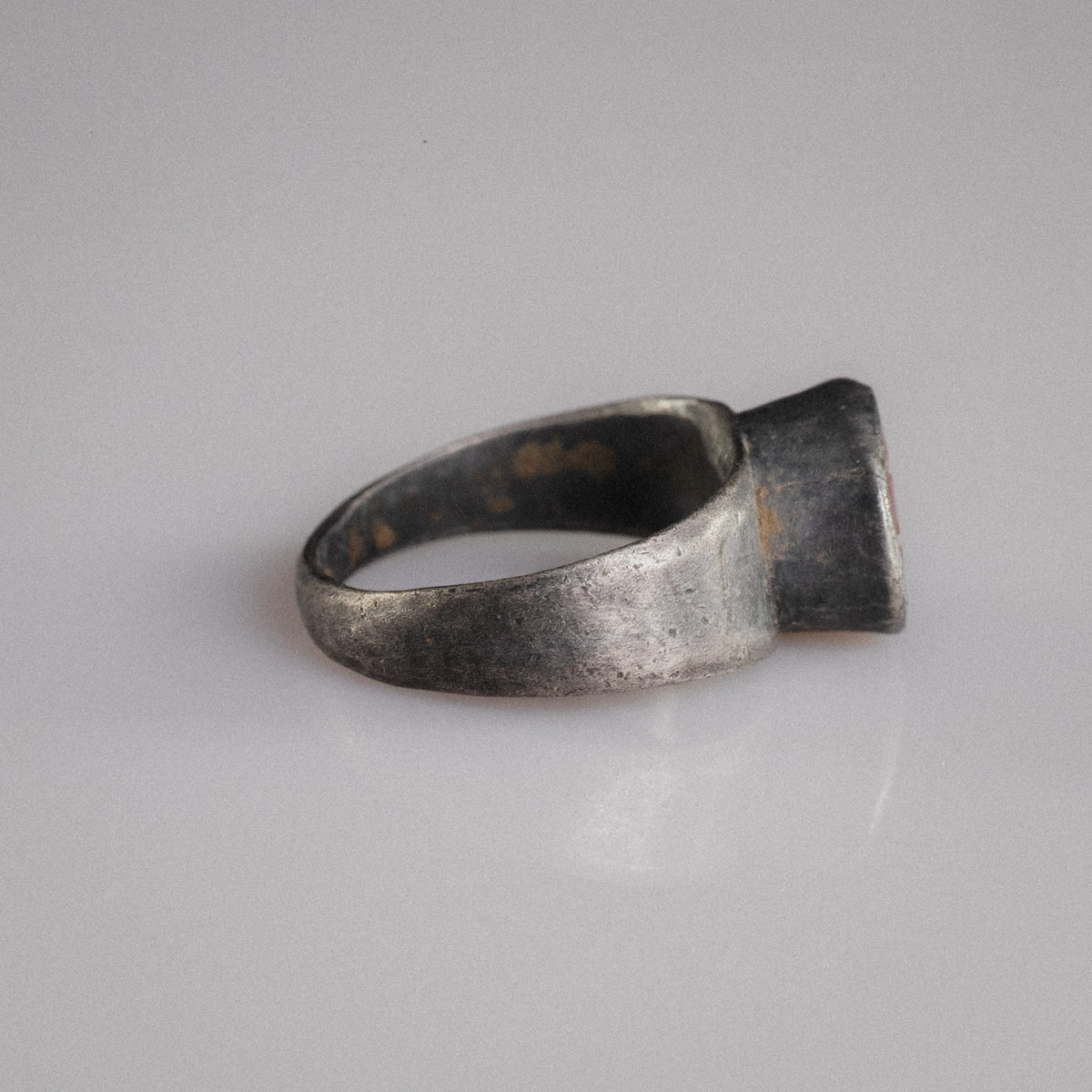 Roman Silver Ring - 'Sereia' (2nd–4th c. CE) EU 54 / US 7