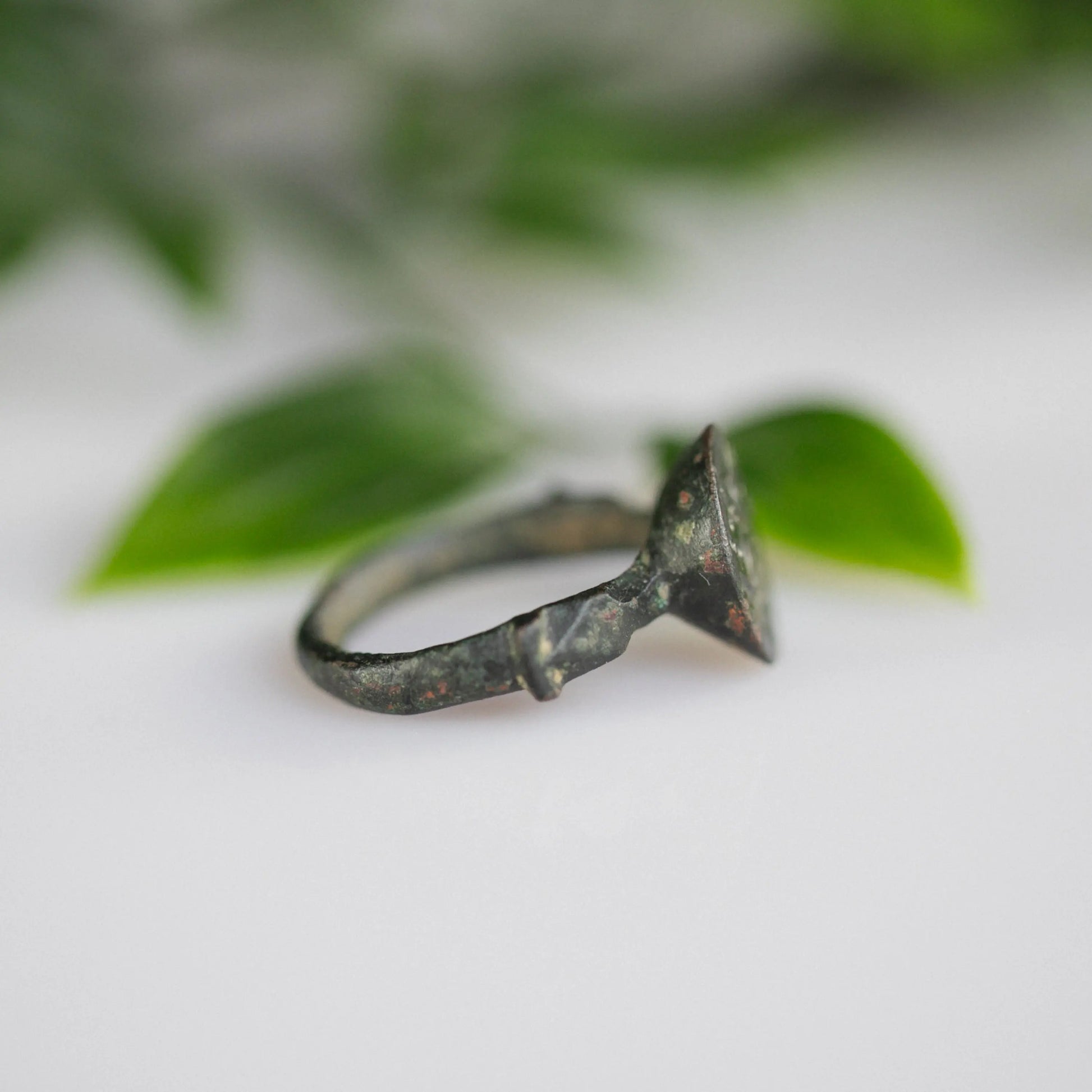 ‘Aidan’ - Celtic Bronze Ring (3rd–1st C. BC) EU 57 / US 8 Aurora Antiqua