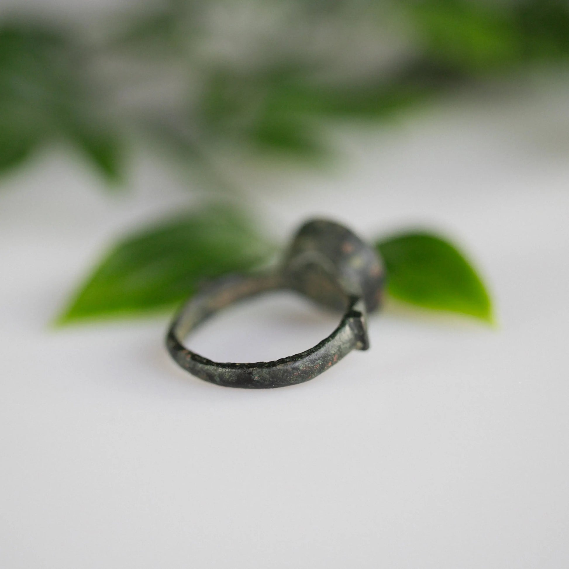 ‘Aidan’ - Celtic Bronze Ring (3rd–1st C. BC) EU 57 / US 8 Aurora Antiqua