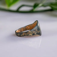 “Florinus” – Medieval Bronze Signet Ring (13th–15th Century AD) – EU 50 / US 5.25 Aurora Antiqua