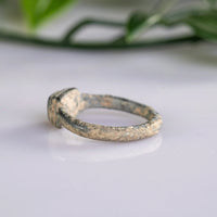 “Gerardus” – Medieval Bronze Ring (12th–17th Century AD) – EU 54 / US 7 Aurora Antiqua