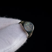 “Florinus” – Medieval Bronze Signet Ring (13th–15th Century AD) – EU 50 / US 5.25 Aurora Antiqua
