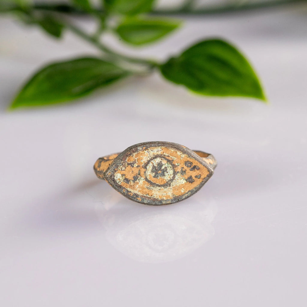 “Vitorius” – Late Roman Bronze Ring (2nd–4th Century AD) – EU 51 / US 5.5 Aurora Antiqua