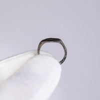 “Palmaris” – Late Roman Silver Ring with Palm Branch Motif (3rd–5th Century AD) – EU 45 / US 3.25 Aurora Antiqua