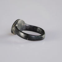 “Hildebert” – Medieval Bronze Signet Ring (12th–15th Century AD) – EU 50 / US 5.25 Aurora Antiqua