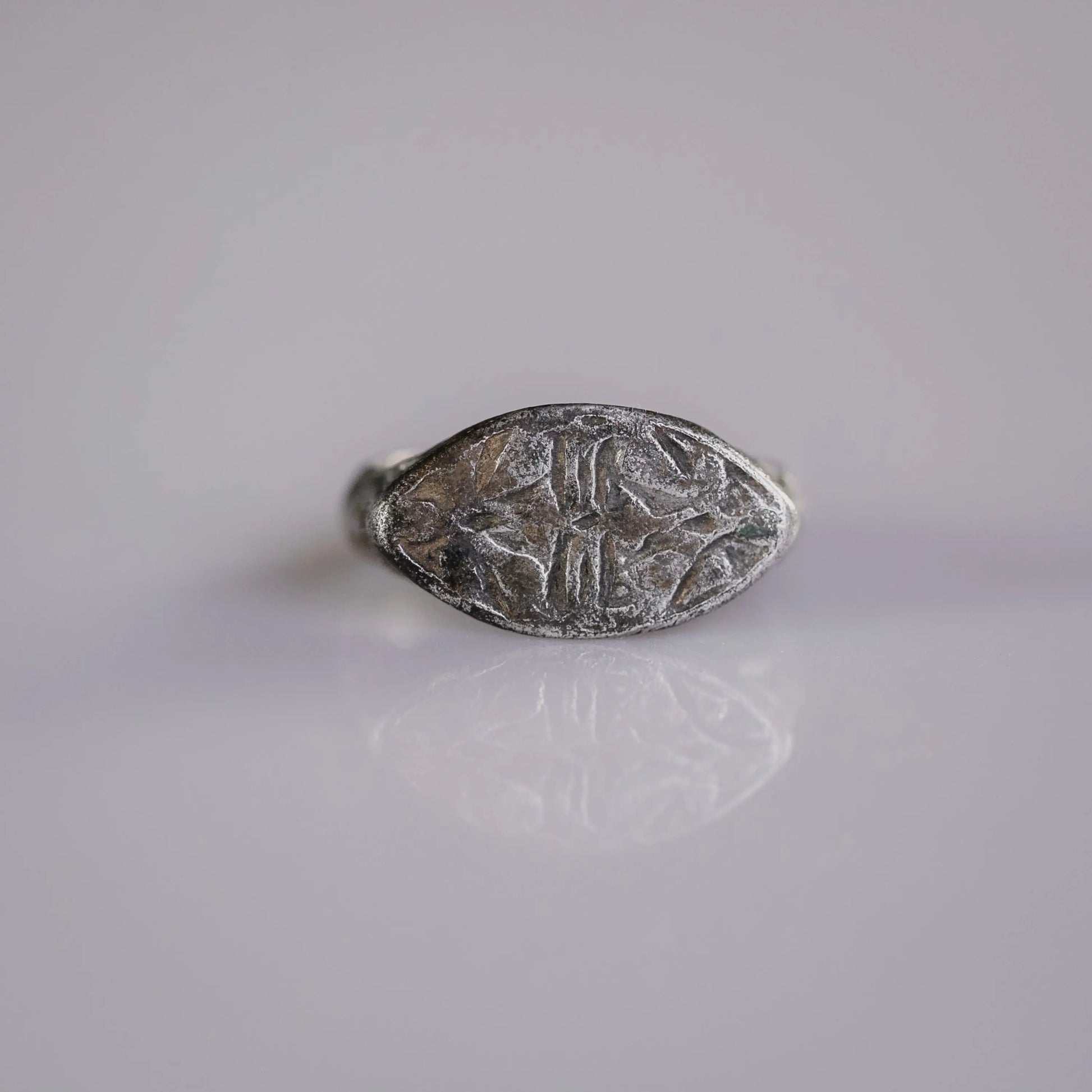 “Raimundus” – Medieval Silver Seal Ring (11th–13th Century AD) – EU 50 / US 5.25 Aurora Antiqua