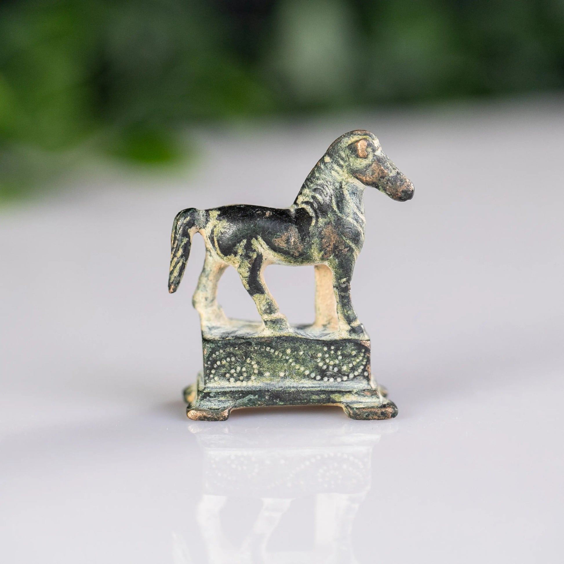 “Equus Martialis” – Roman Bronze Horse Figurine (1st C. BC – 2nd C. AD) Aurora Antiqua