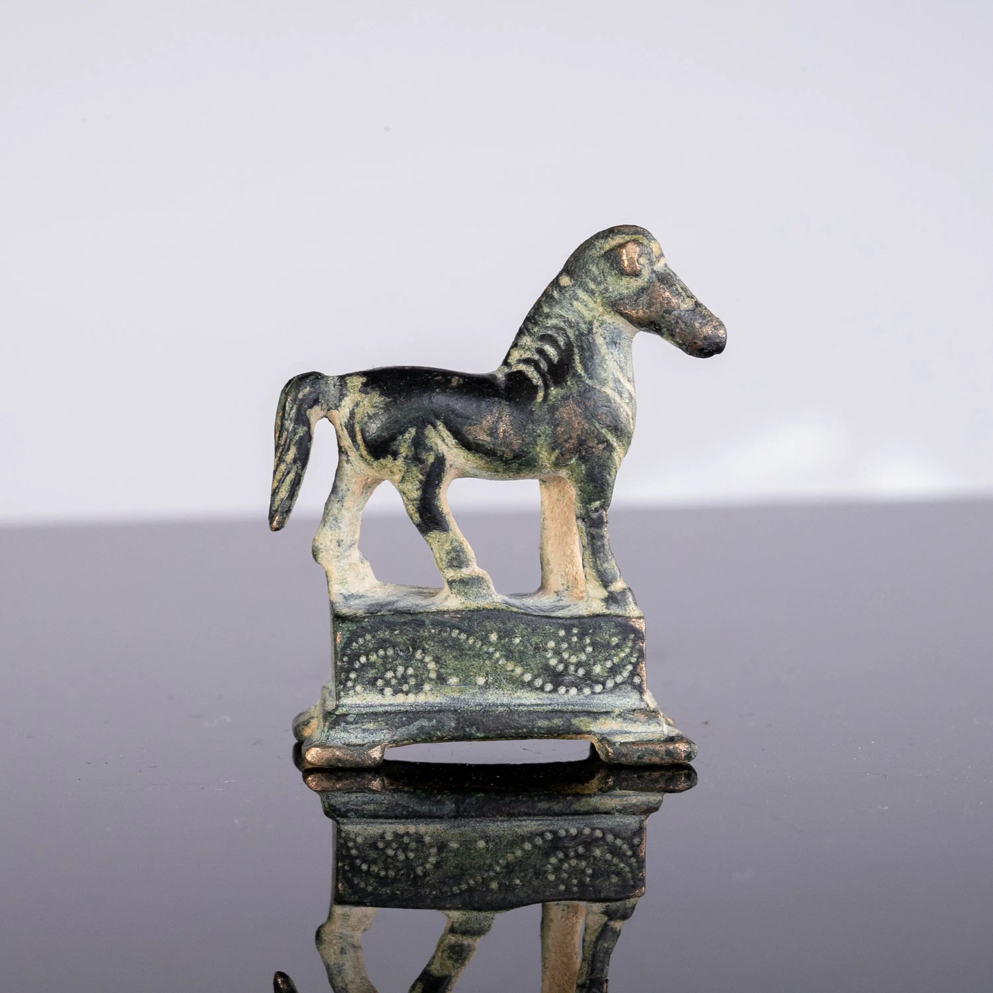 “Equus Martialis” – Roman Bronze Horse Figurine (1st C. BC – 2nd C. AD) Aurora Antiqua