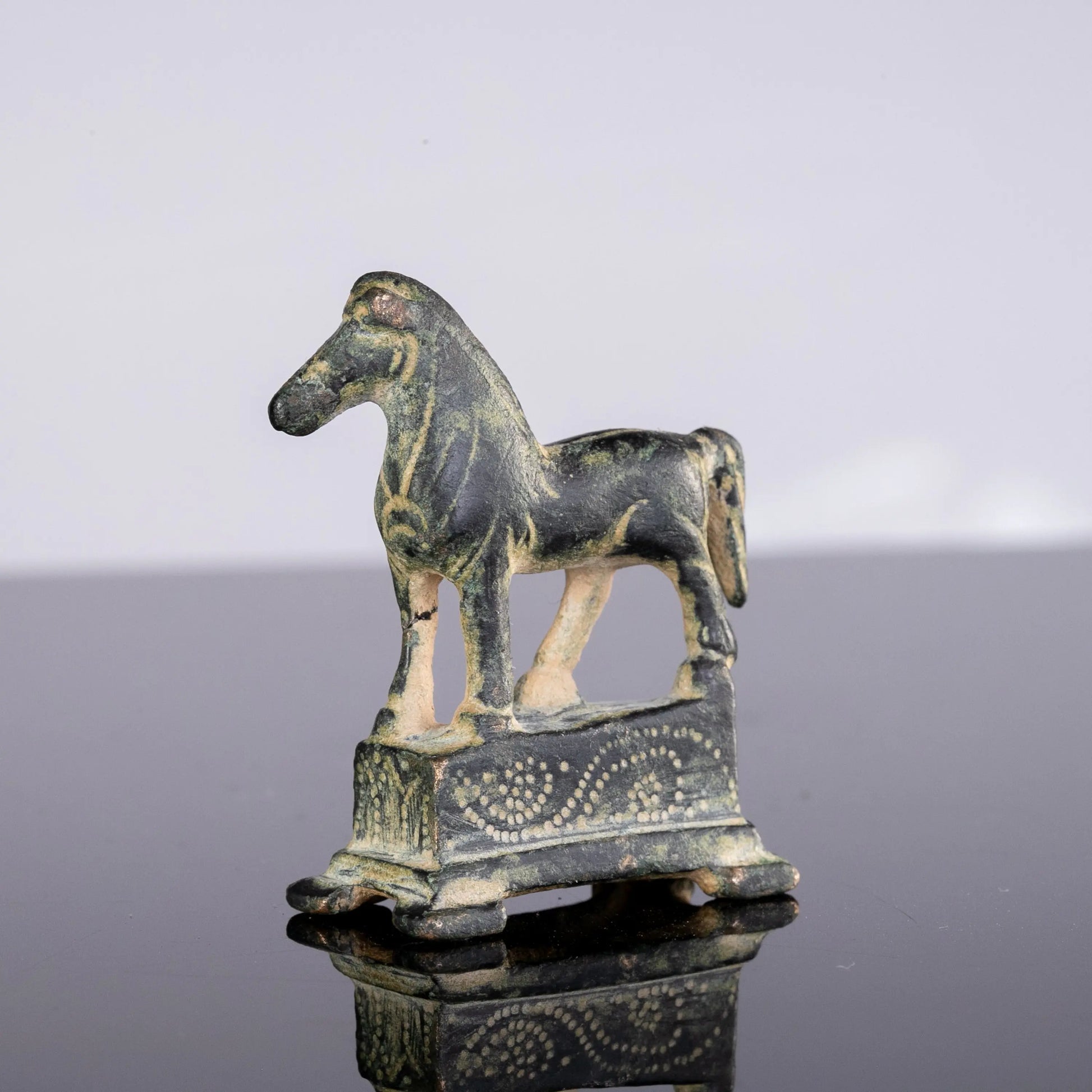 “Equus Martialis” – Roman Bronze Horse Figurine (1st C. BC – 2nd C. AD) Aurora Antiqua