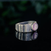 “Marcus” – Roman Silver Signet Ring with Intaglio Star & Laurel Wreath (3rd Century AD) – EU 58 / US 8.25 Aurora Antiqua