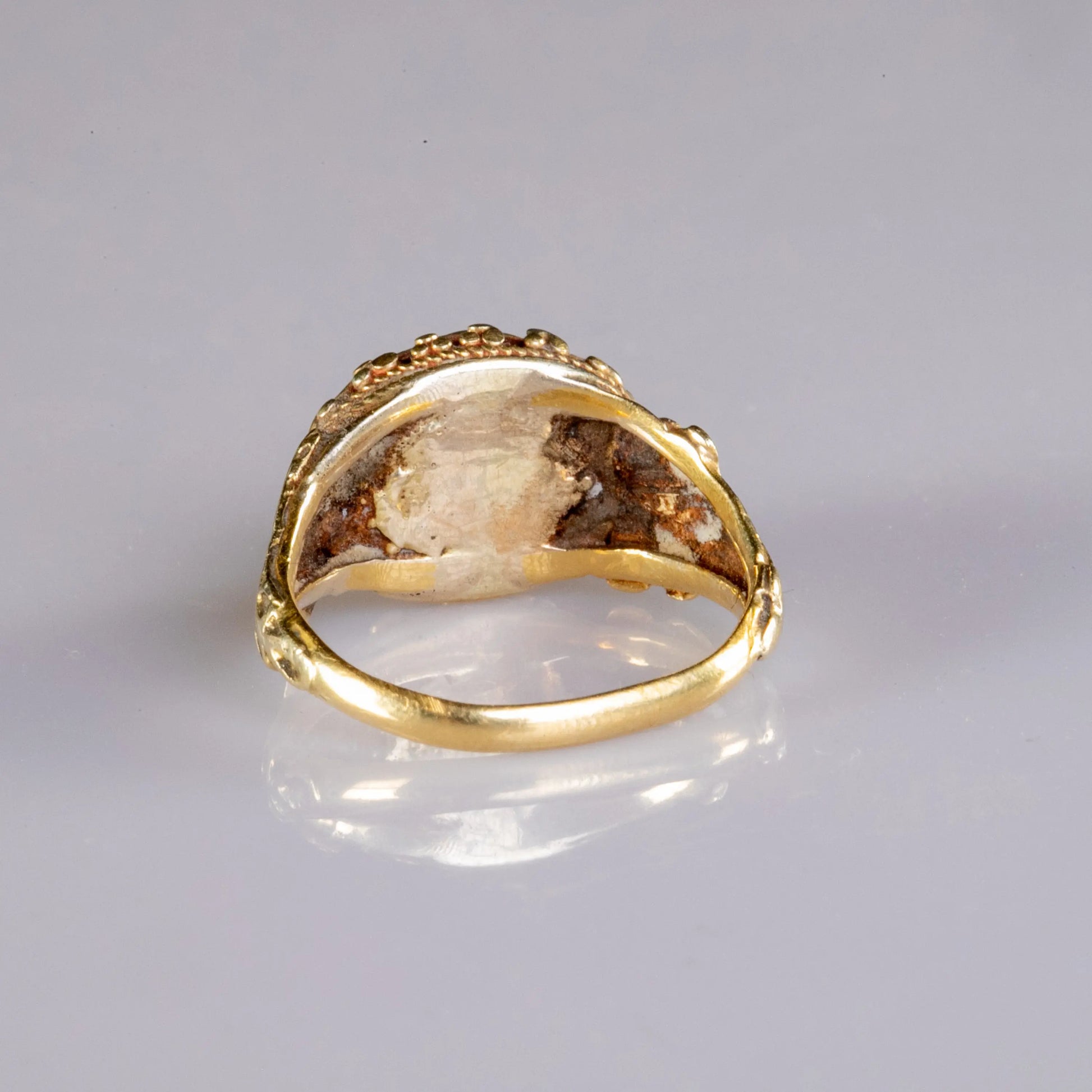 “Basil” – Roman–Early Byzantine Gold Ring (5th–7th Century AD) – EU 56 / US 7.6 Aurora Antiqua