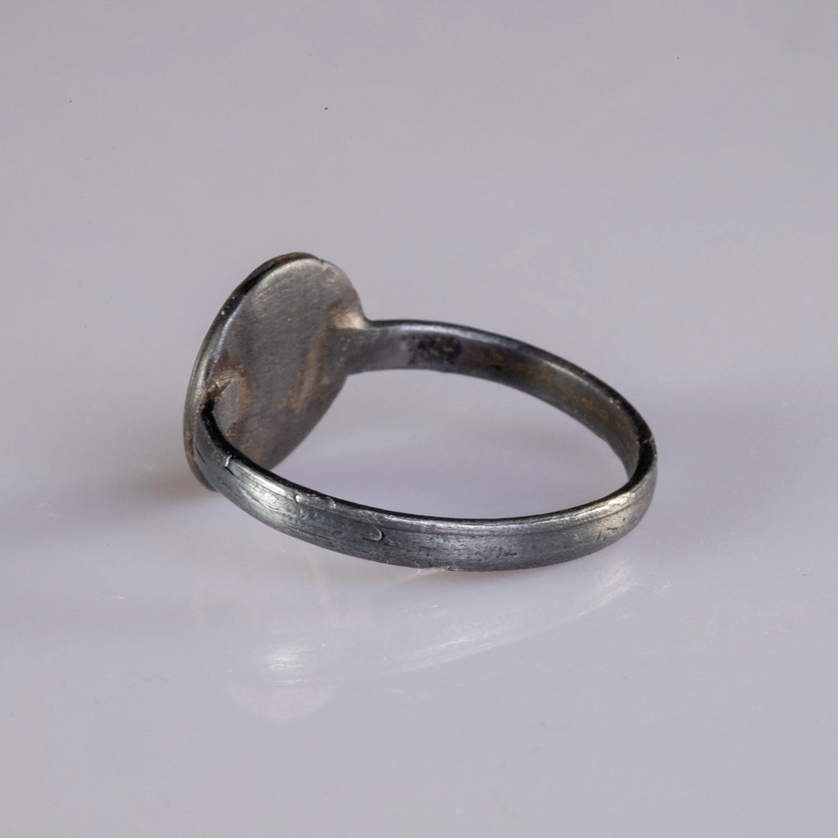 Roman Silver Seal Ring 'Lucius' (1st-2nd c. AD) EU 64/US 10.5