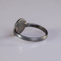 “Lucius” – Roman Silver Seal Ring Depicting a War Galley (1st–2nd Century AD) – EU 64 / US 10.5 Aurora Antiqua