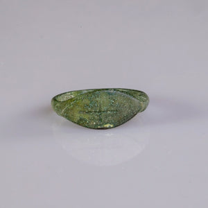 “Constantinus” – Late Roman Bronze Ring (4th–5th Century AD) – EU 55 / US 7.25 Aurora Antiqua