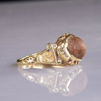 “Basil” – Roman–Early Byzantine Gold Ring (5th–7th Century AD) – EU 56 / US 7.6 Aurora Antiqua