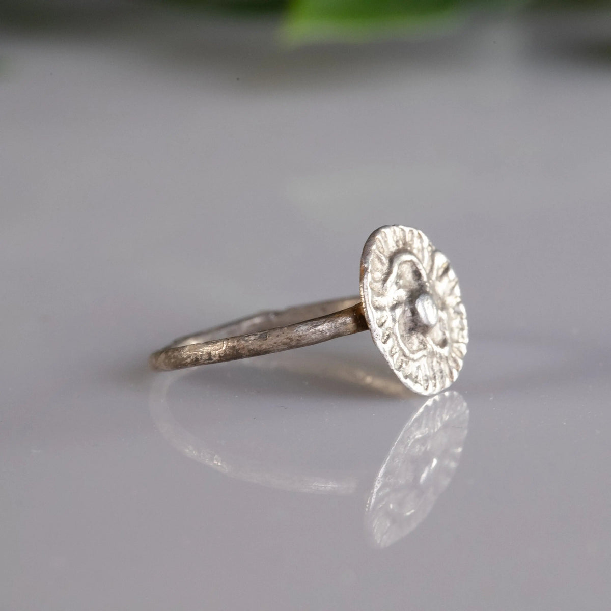 Celtic Silver Ring 'Brigid' (1st c. BC-1st c. AD) EU 60/US 9.25