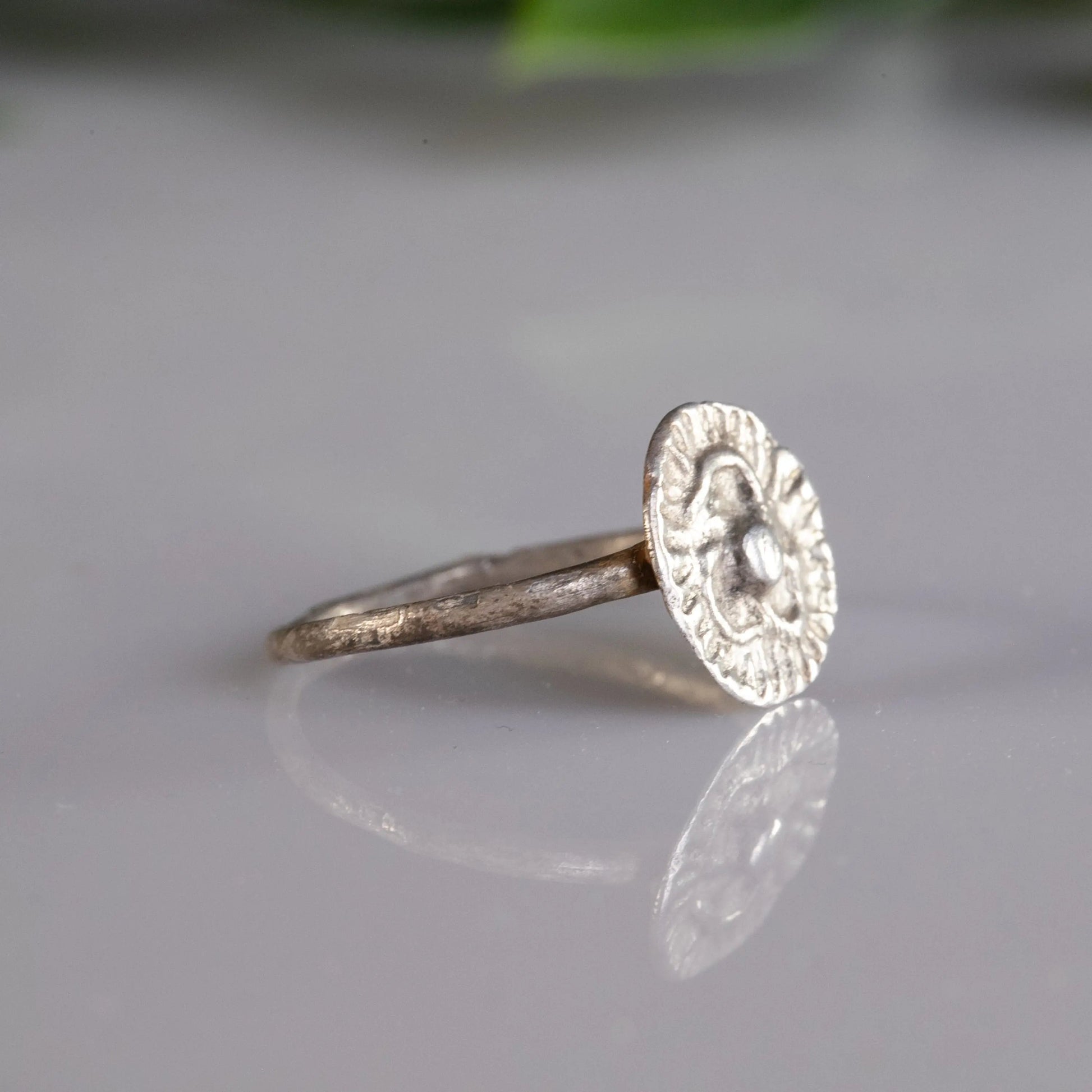 Celtic Silver Ring with Trisculum - “Brigid” (1st c. BC – 1st c. AD) – EU 60 / US 9.25 Aurora Antiqua