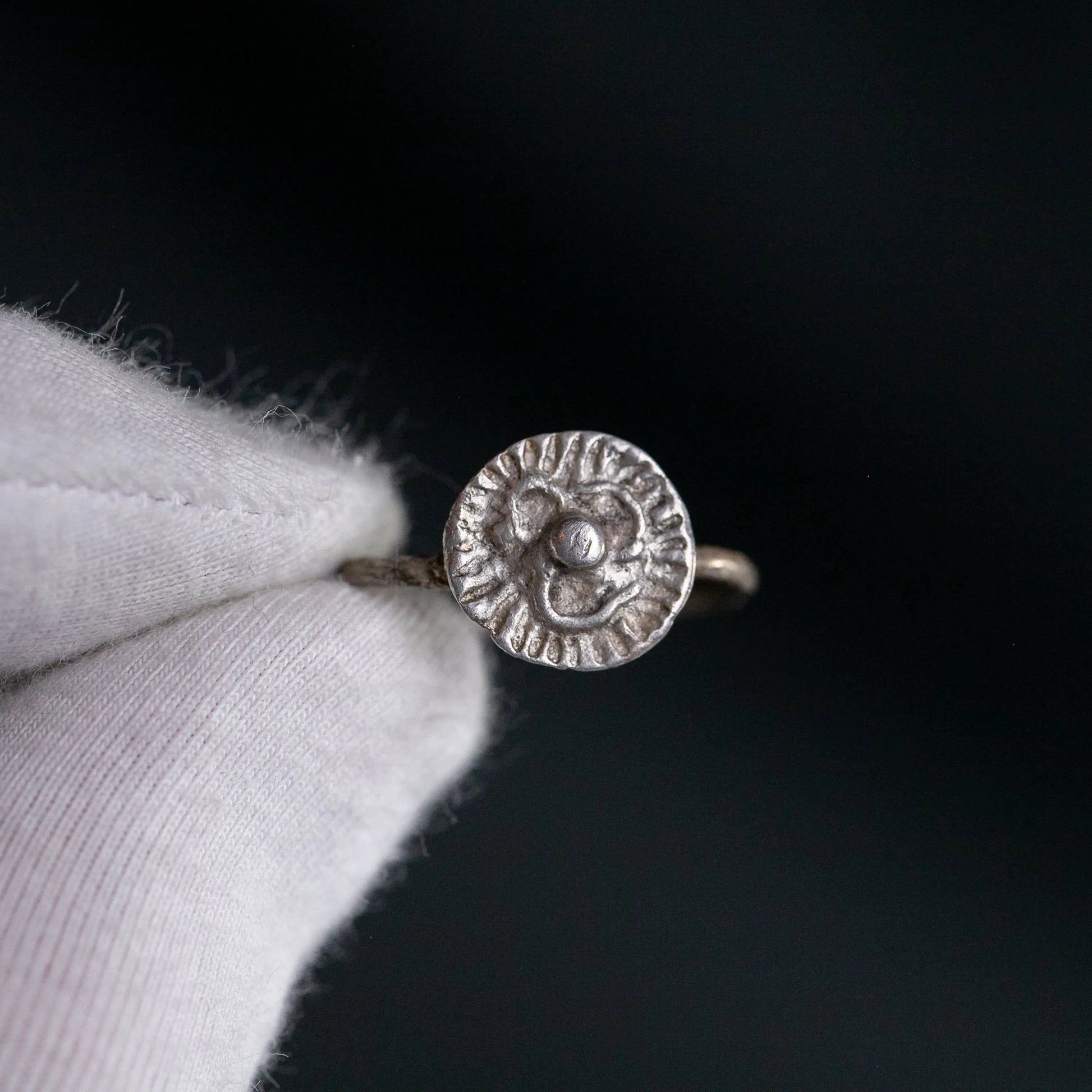 Celtic Silver Ring with Trisculum - “Brigid” (1st c. BC – 1st c. AD) – EU 60 / US 9.25 Aurora Antiqua